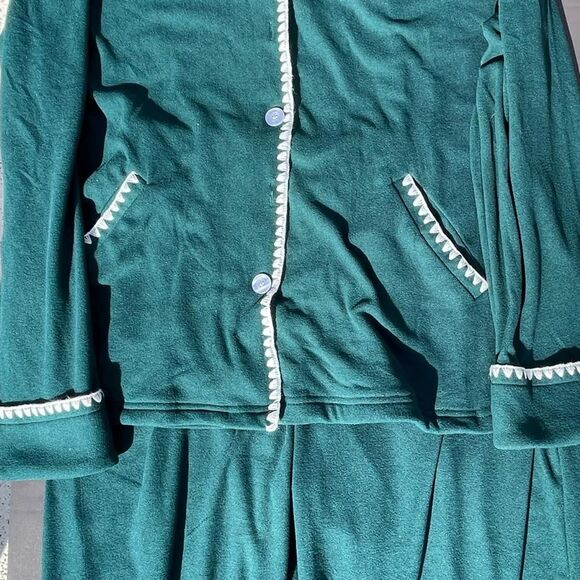 NWT Green Loungewear pajama set size XL - Picture 5 of 8